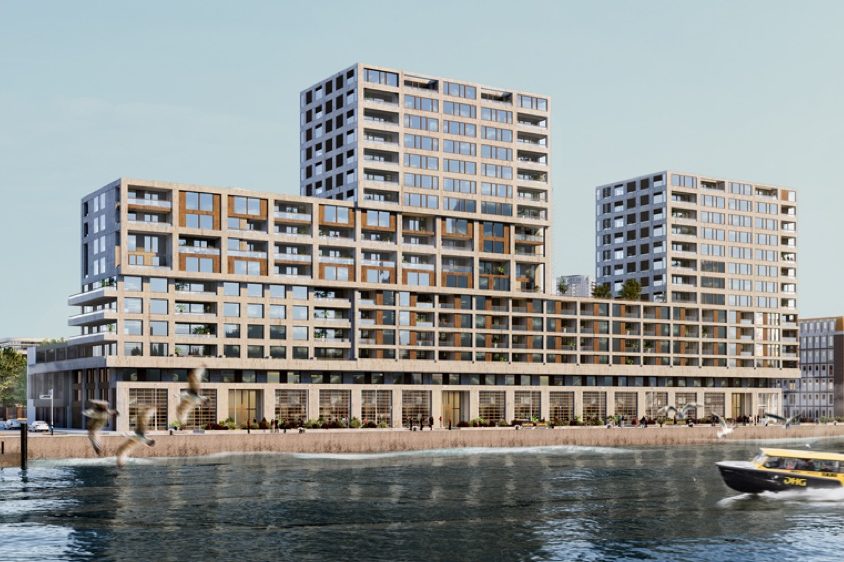 Havenkwartier in Katendrecht Rotterdam