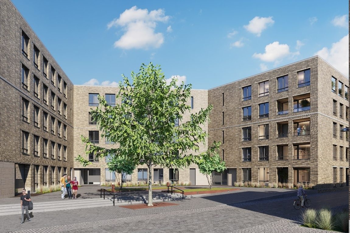 woningproject op de hoek van Frontensingel en Maagdendries in Maastricht
