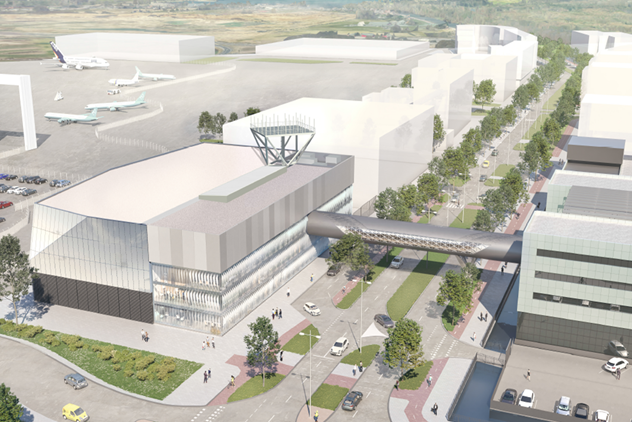 Stationsplein-ZW 400, Schiphol