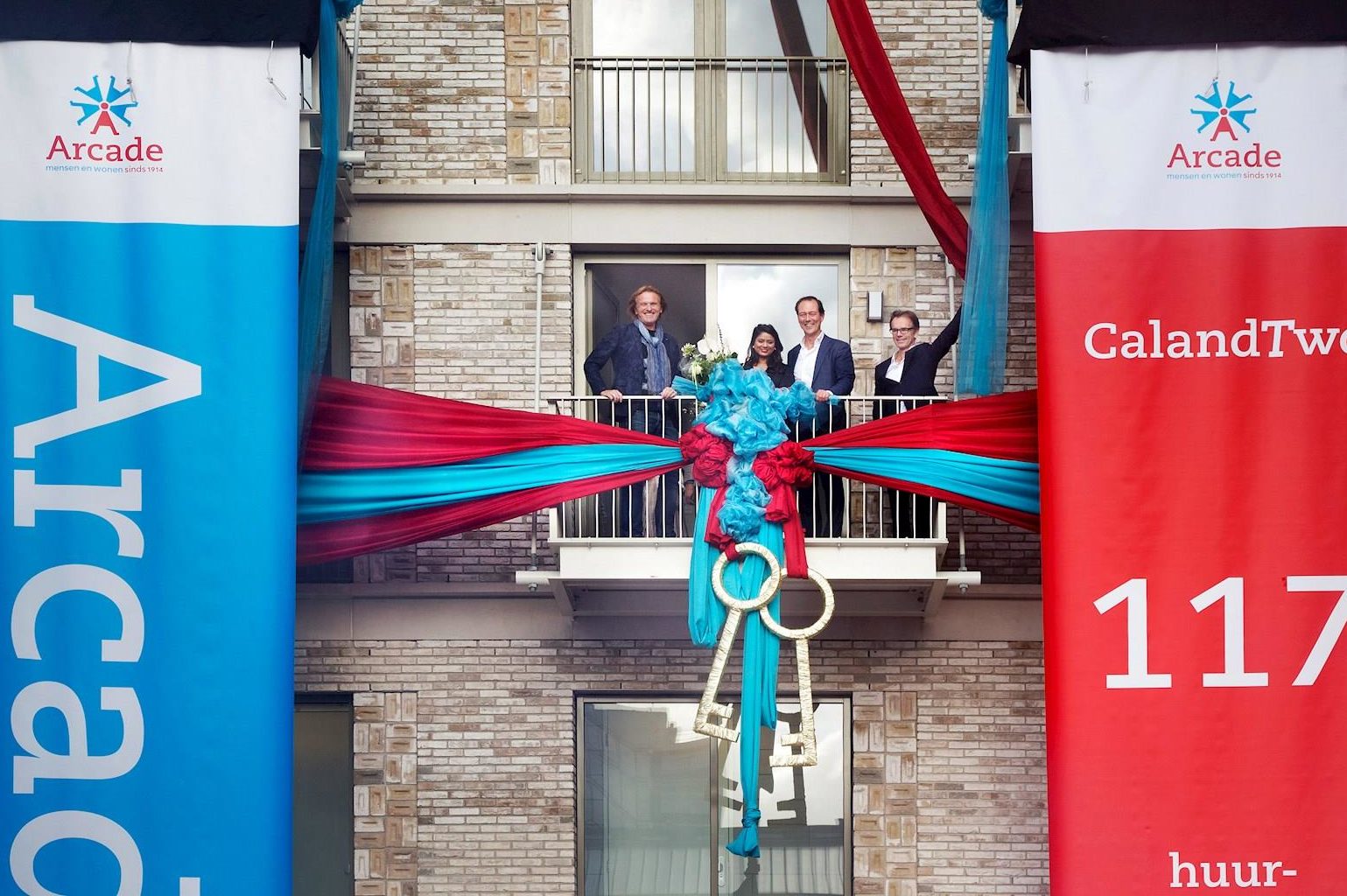 oplevering woontoren CalandTwo aan de Calandstraat in Den Haag