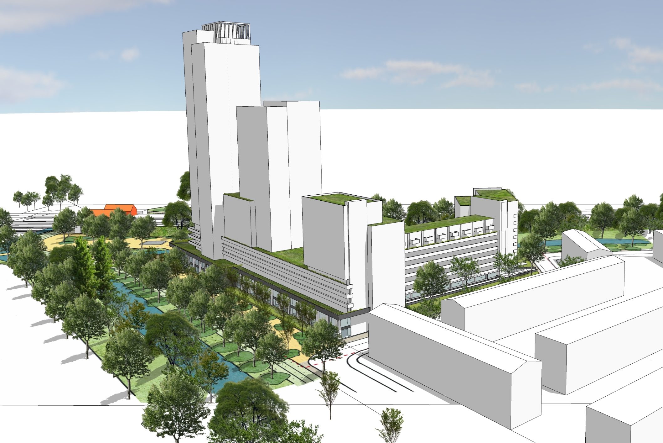 woningproject Levels hoek van de Erasmusweg en de Assumburgweg in Den Haag Moerwijk