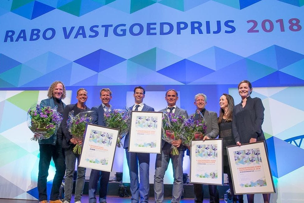 A'DAM Toren winnaar Rabo Vastgoedprijs 2018