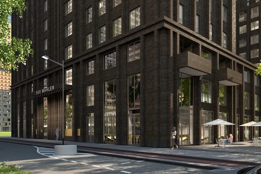 Starbucks naar Mahler 900 Zuidas