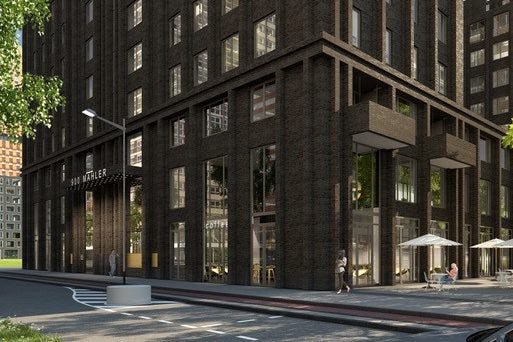 Starbucks naar Mahler 900 Zuidas