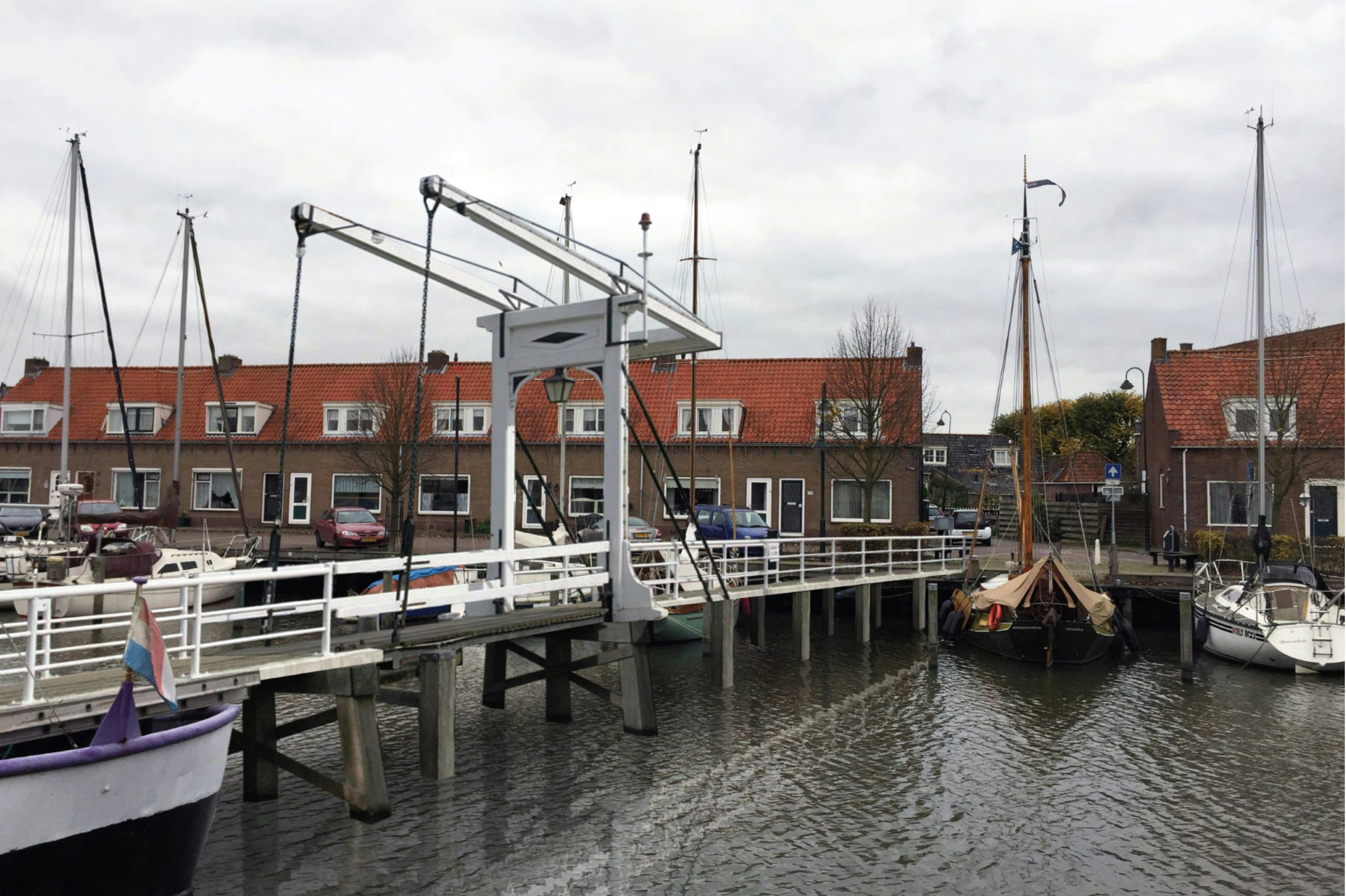 Bouw brug naar Galgeriet in Monnickendam begonnen