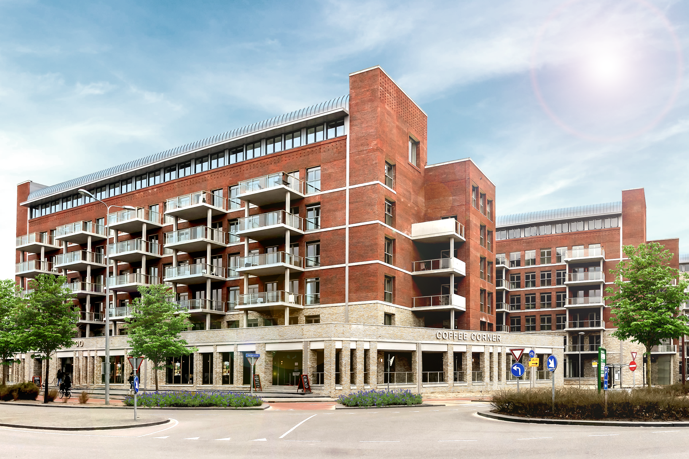 Tot de aankopen behoort een seniorencomplex in Groningen.