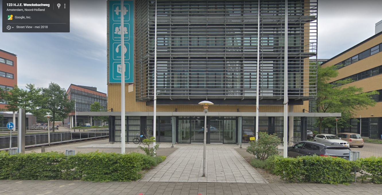 Wenckebachweg-123 Amsterdam, beeld Streetview