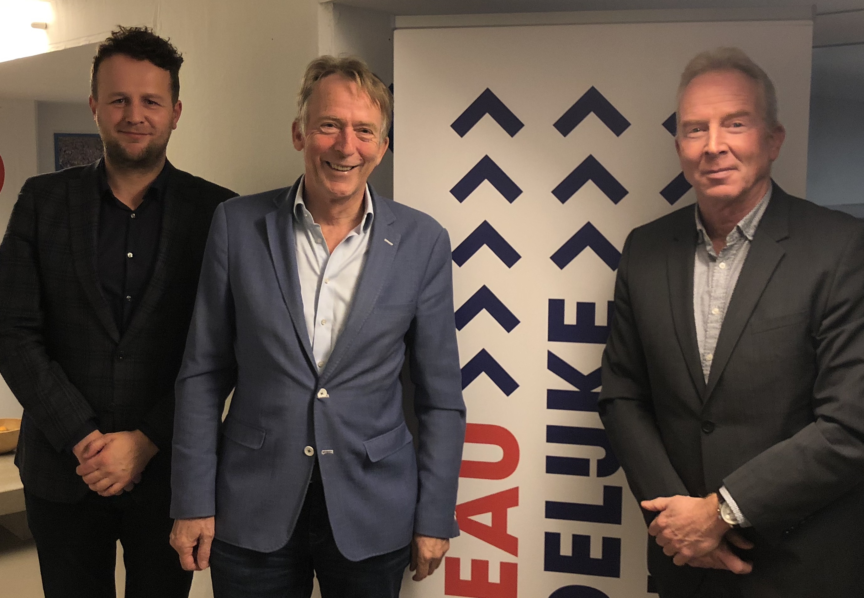 Van links naar rechts: Edwin Buitelaar, Wienke Bodewes en Pieter Affourtit
