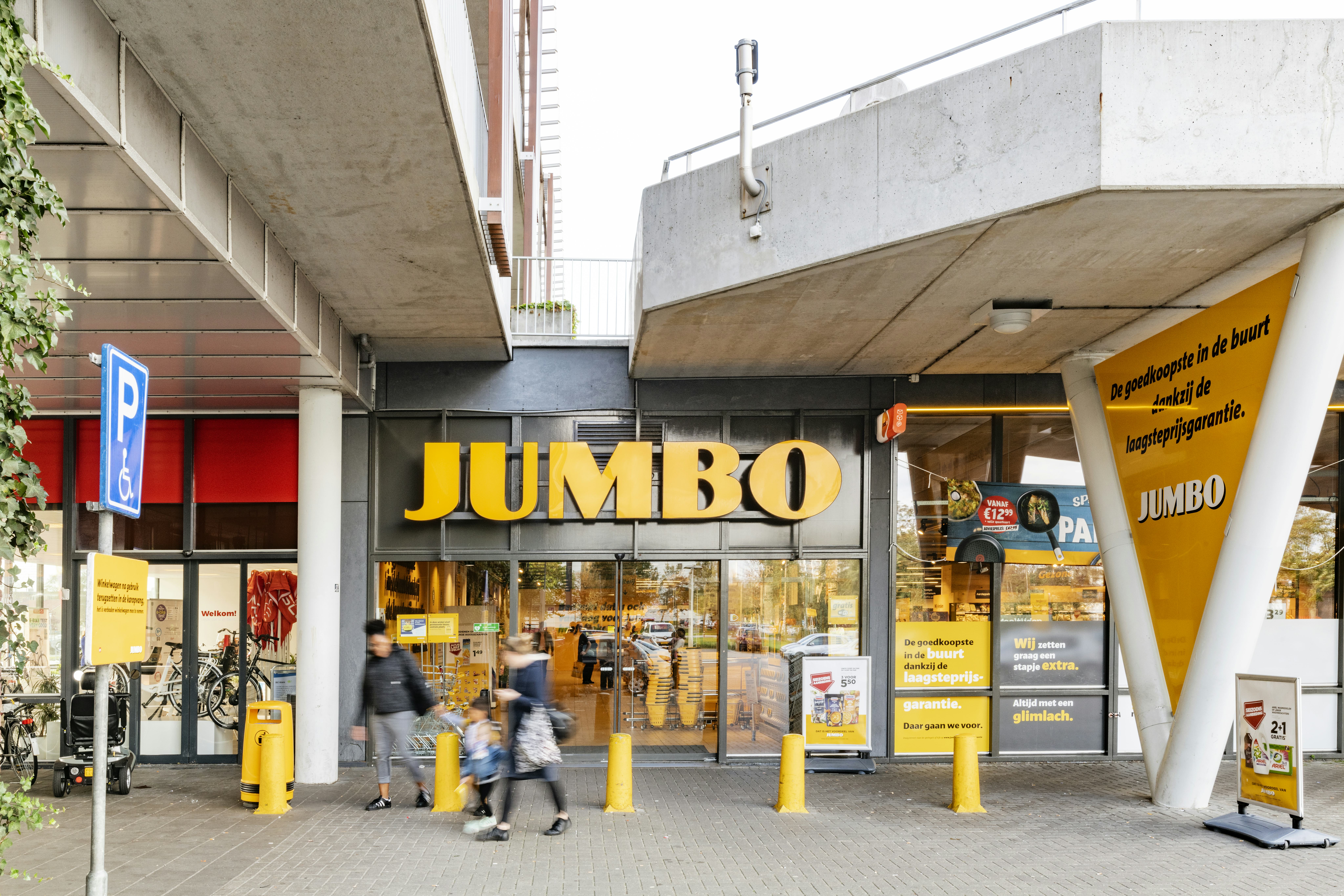 Omzetgroei supermarktketen Jumbo
