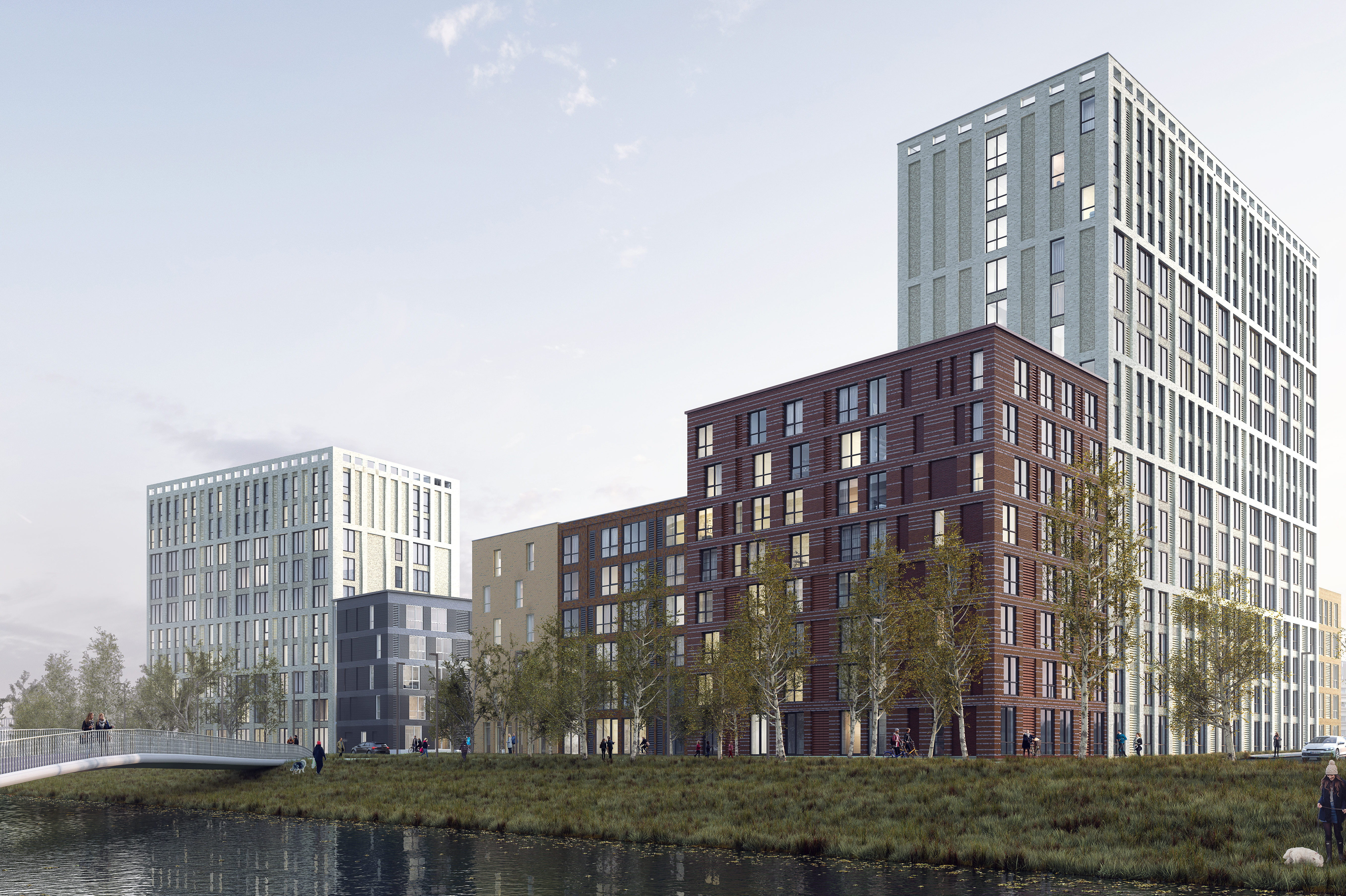 Project van Greystar in Diemen. 