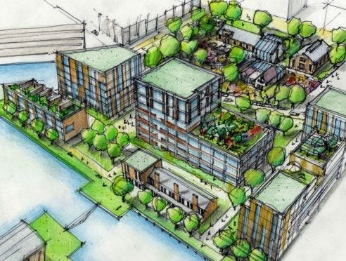 Het project Cruquius-Sigma van Amvest.