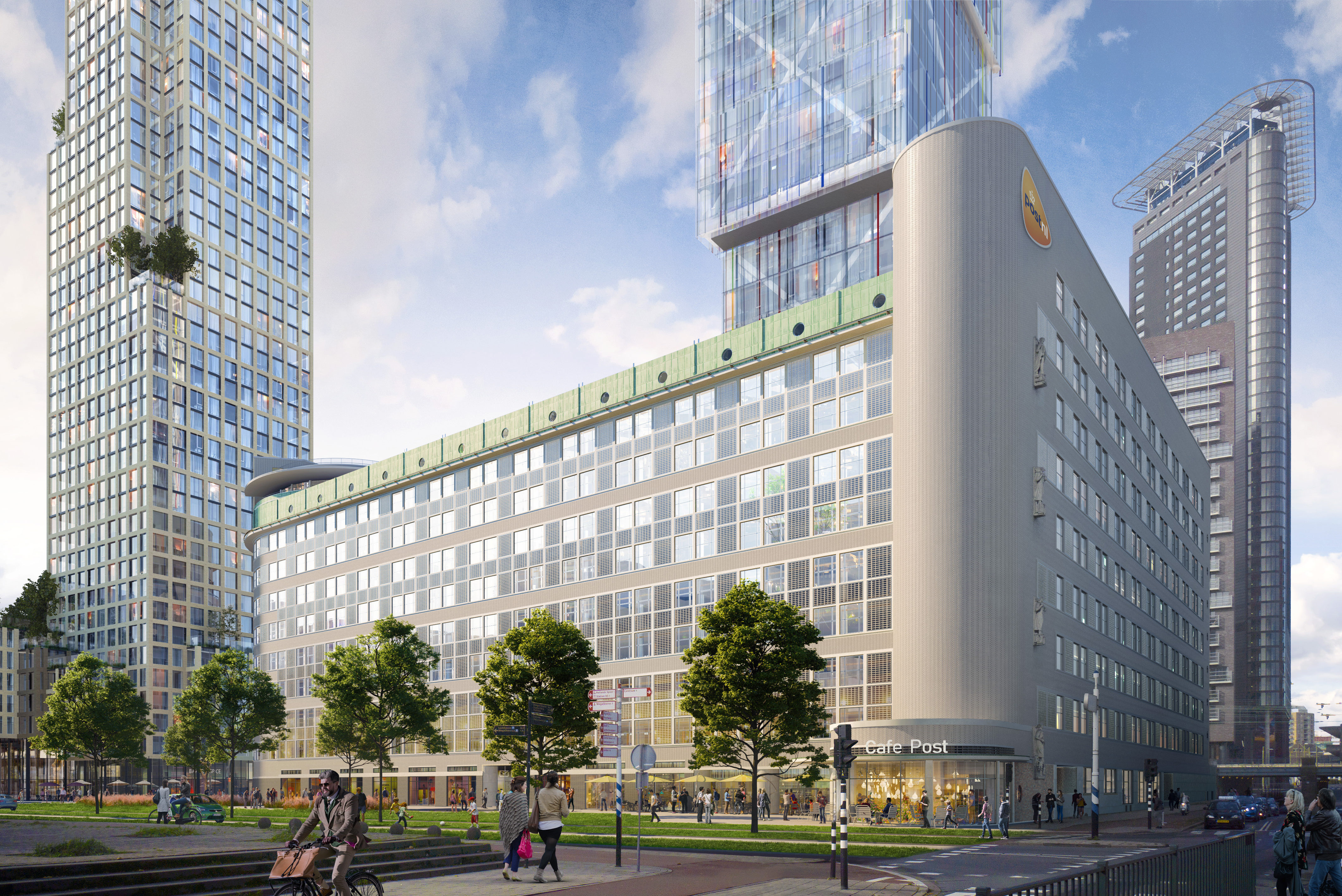 Hoofdkantoor PostNL definitief naar Stationspostgebouw bij Hollands Spoor