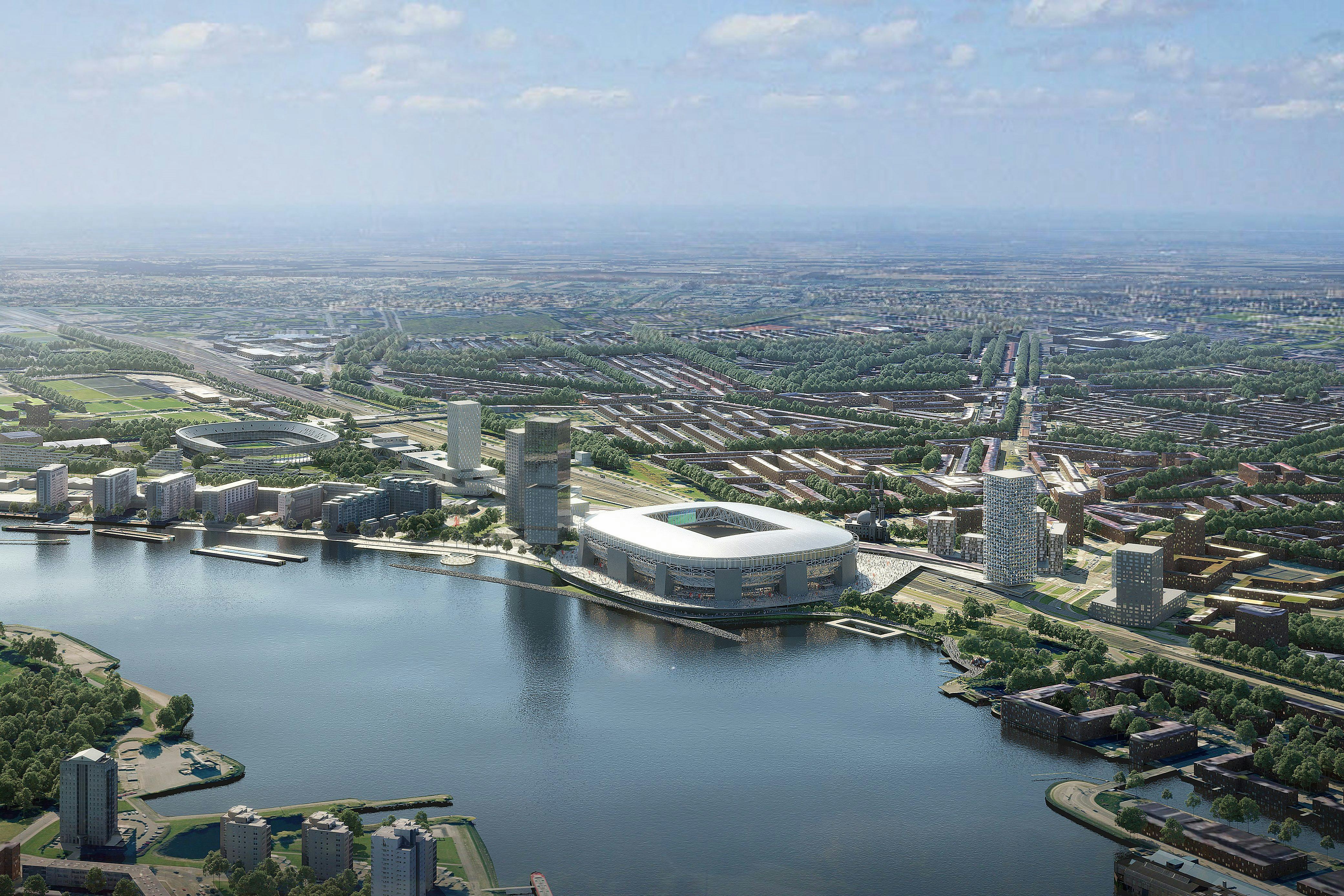 Ontwikkeling Feyenoord-City verder dan tegenstanders beweren