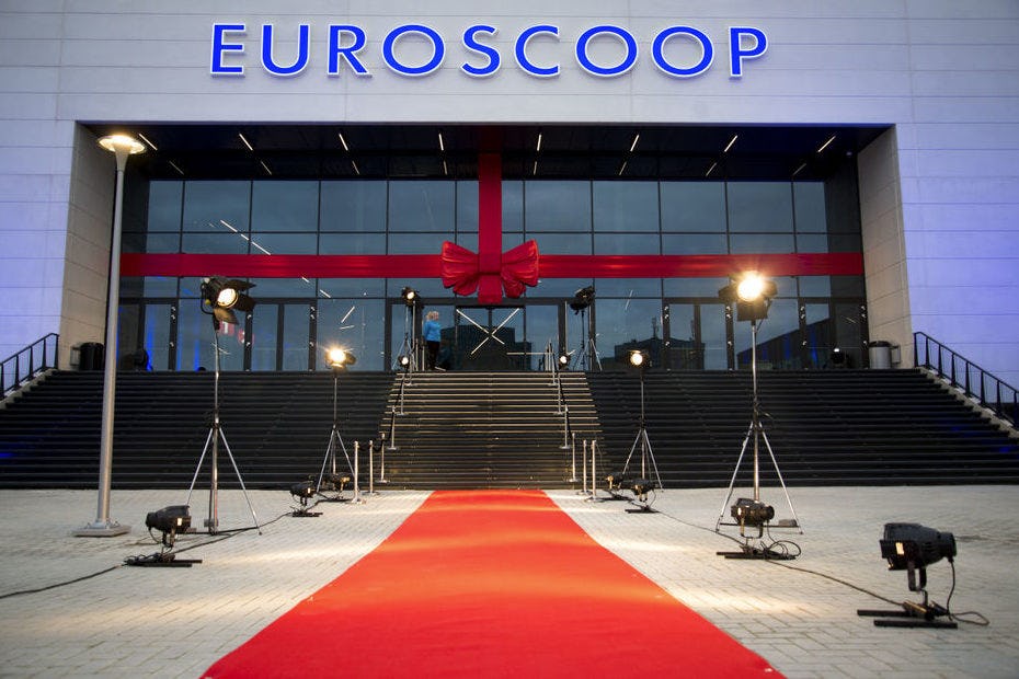 De Euroscoop in Schiedam ten tijde van de opening in 2017.