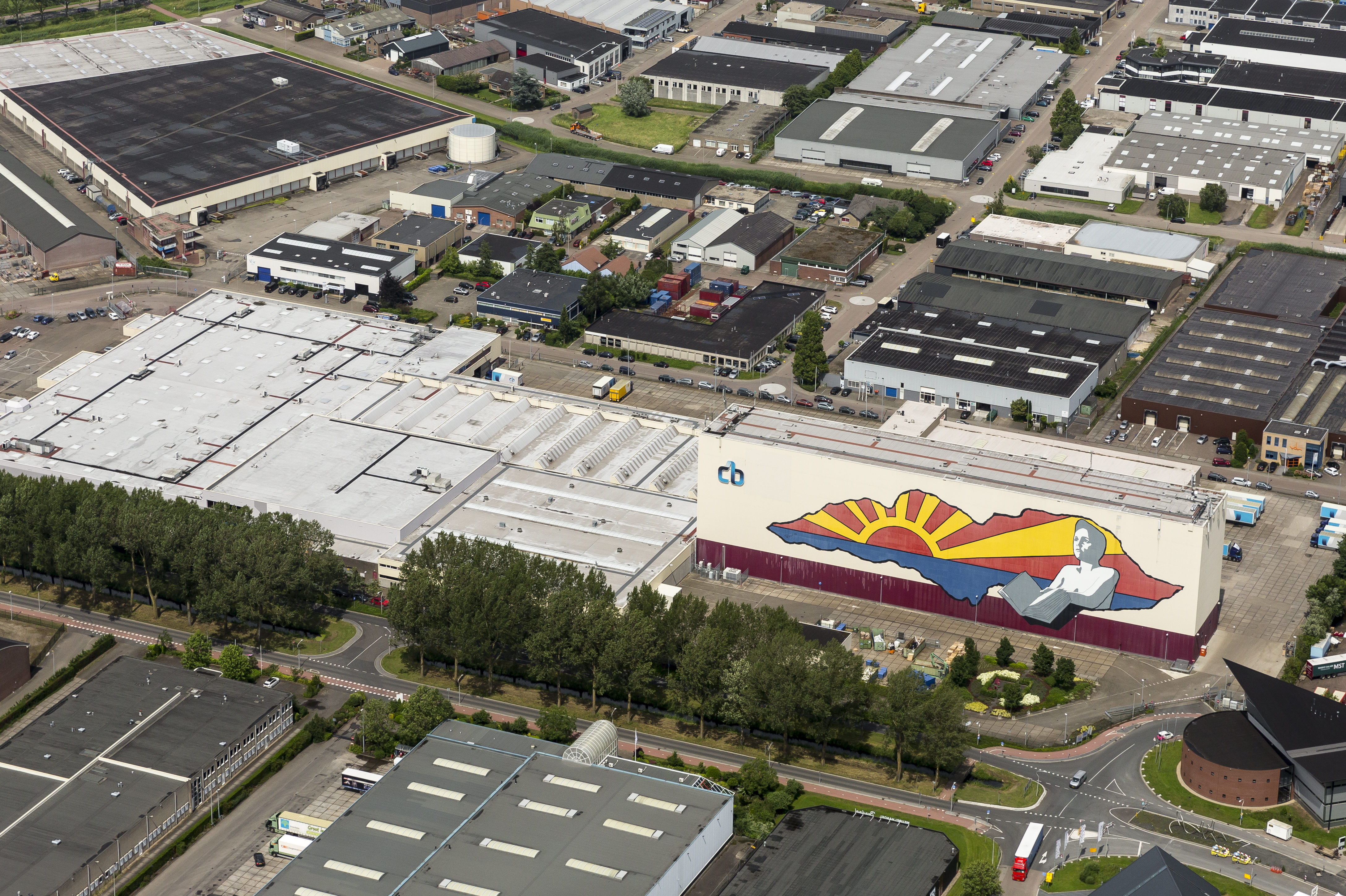 Het dc van CB in Culemborg.