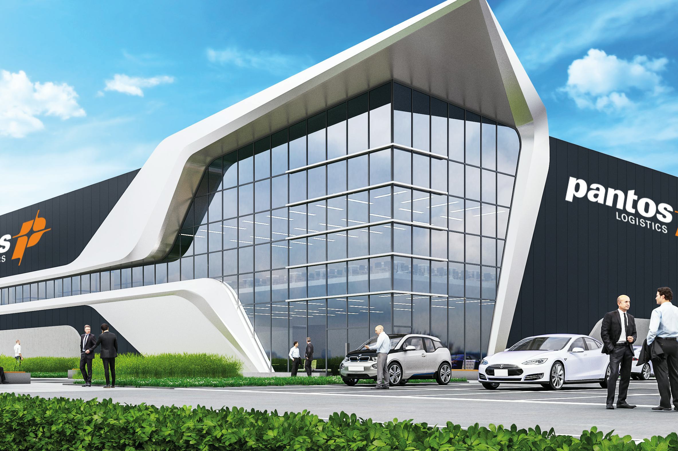 Het Tilburgse distributiecentrum van Pantos, eigendom van Prologis