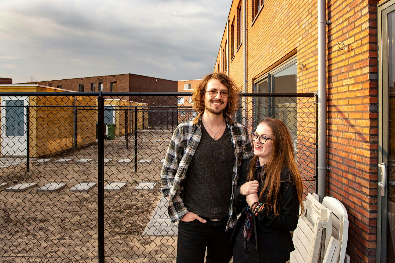 Amvest-huurders Kiki Bodewes en Ruben Kause, Deltakwartier, Arnhem