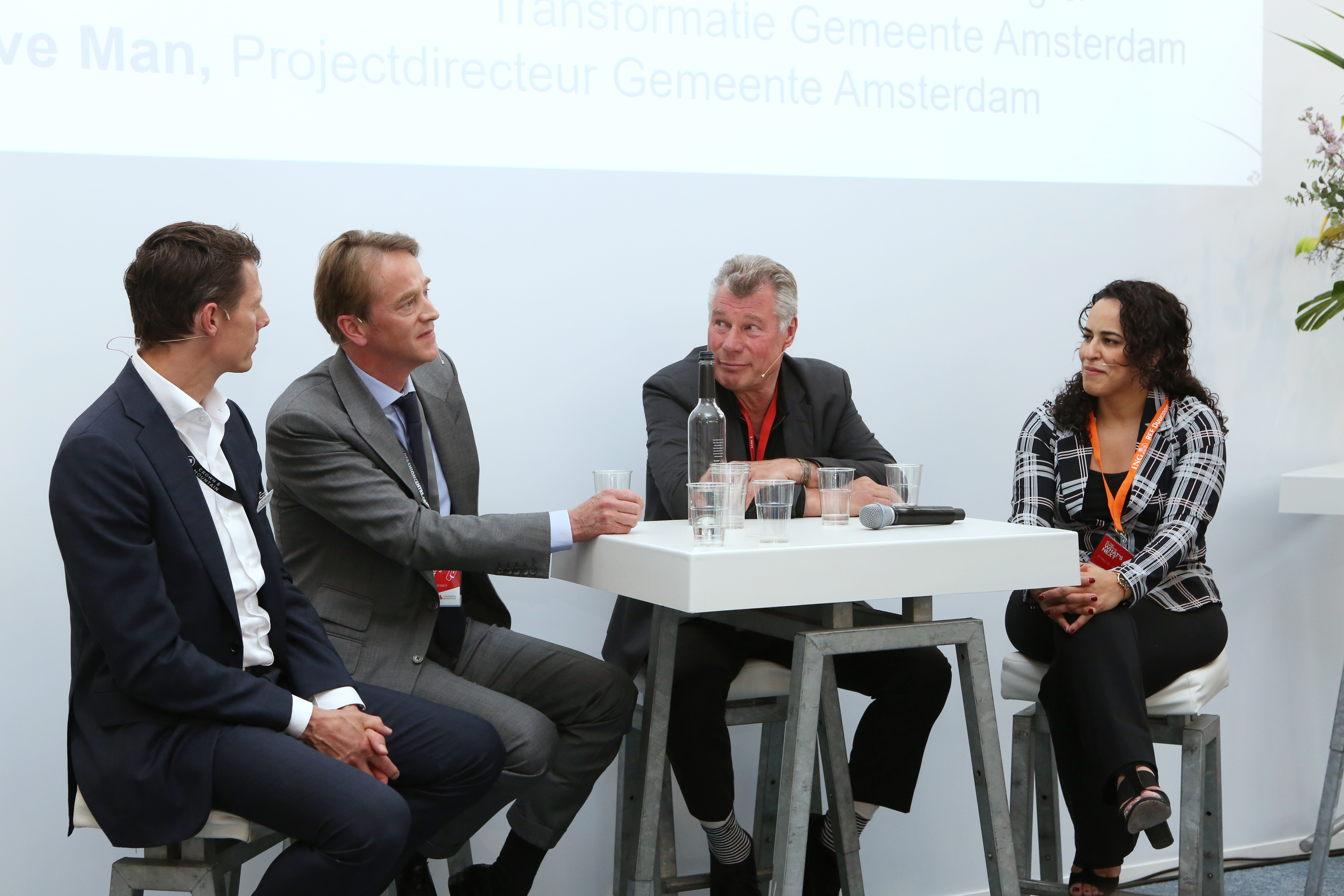 Olaf Nieuwenhuis, Bart Meijer, Dave Man en Nabila Bouabbouz