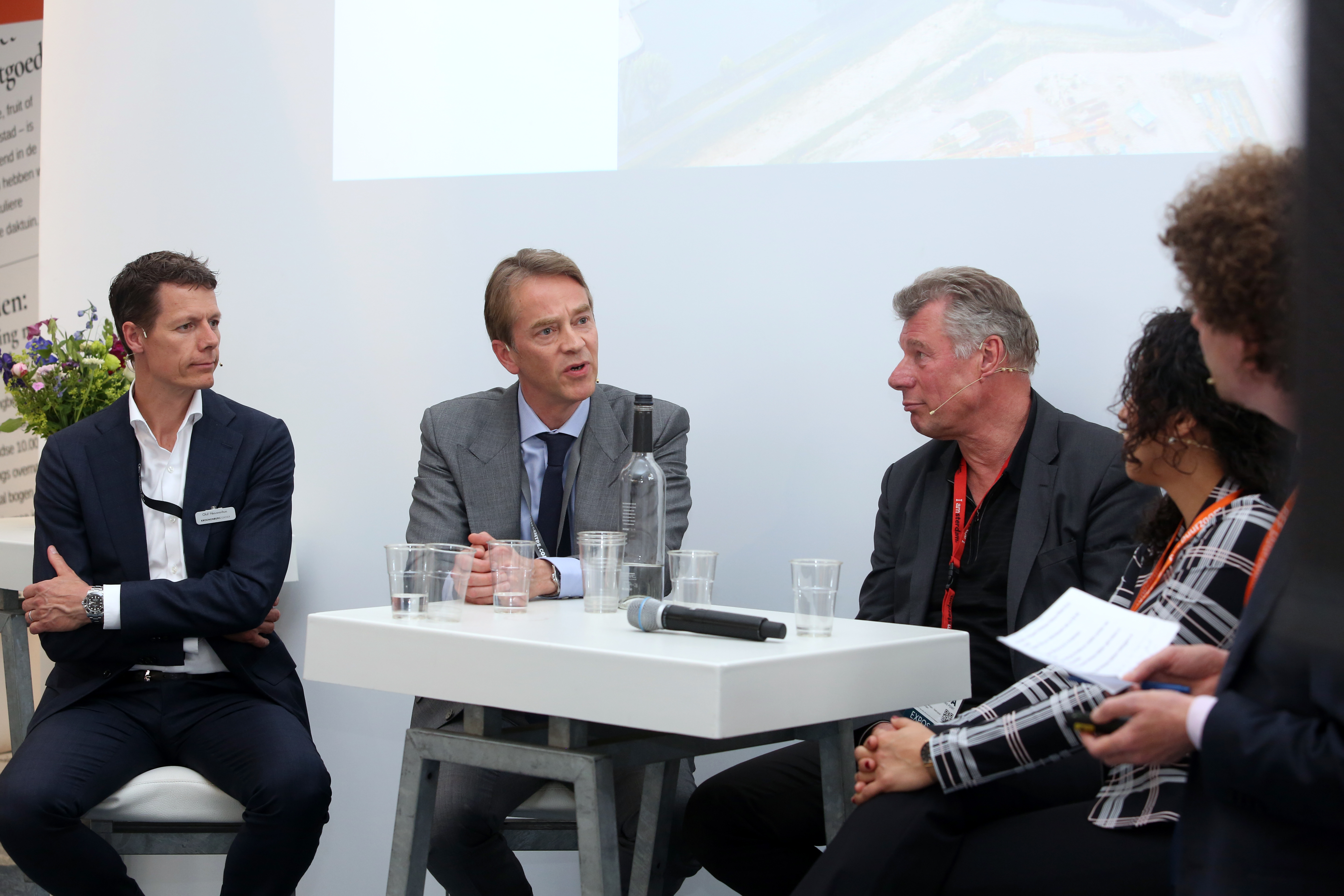 Olaf Nieuwenhuis, Bart Meijer, Dave Man, Nabila Bouabbouz en Peter Hanff