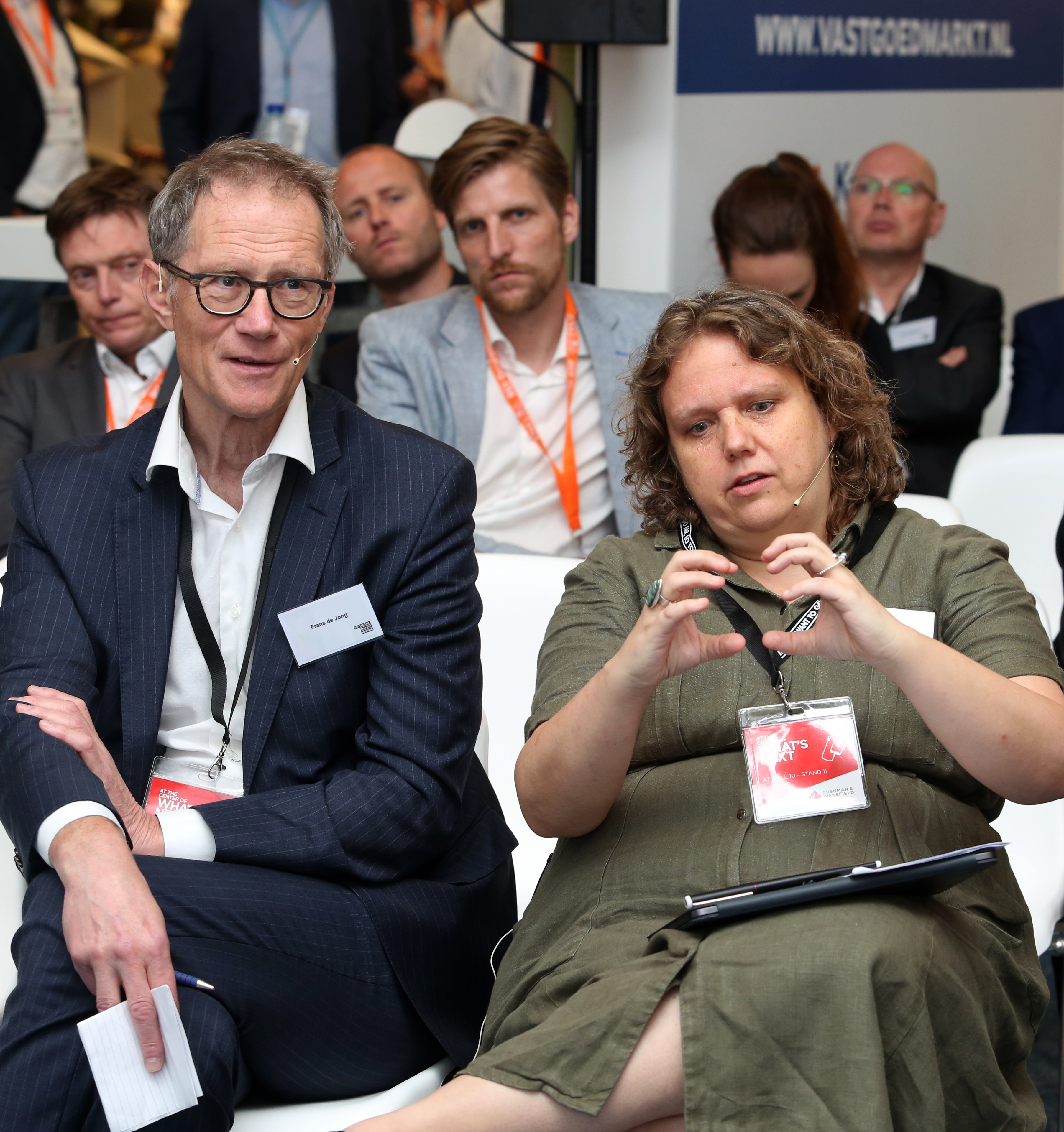 Frans de Jong en Sandra Prins