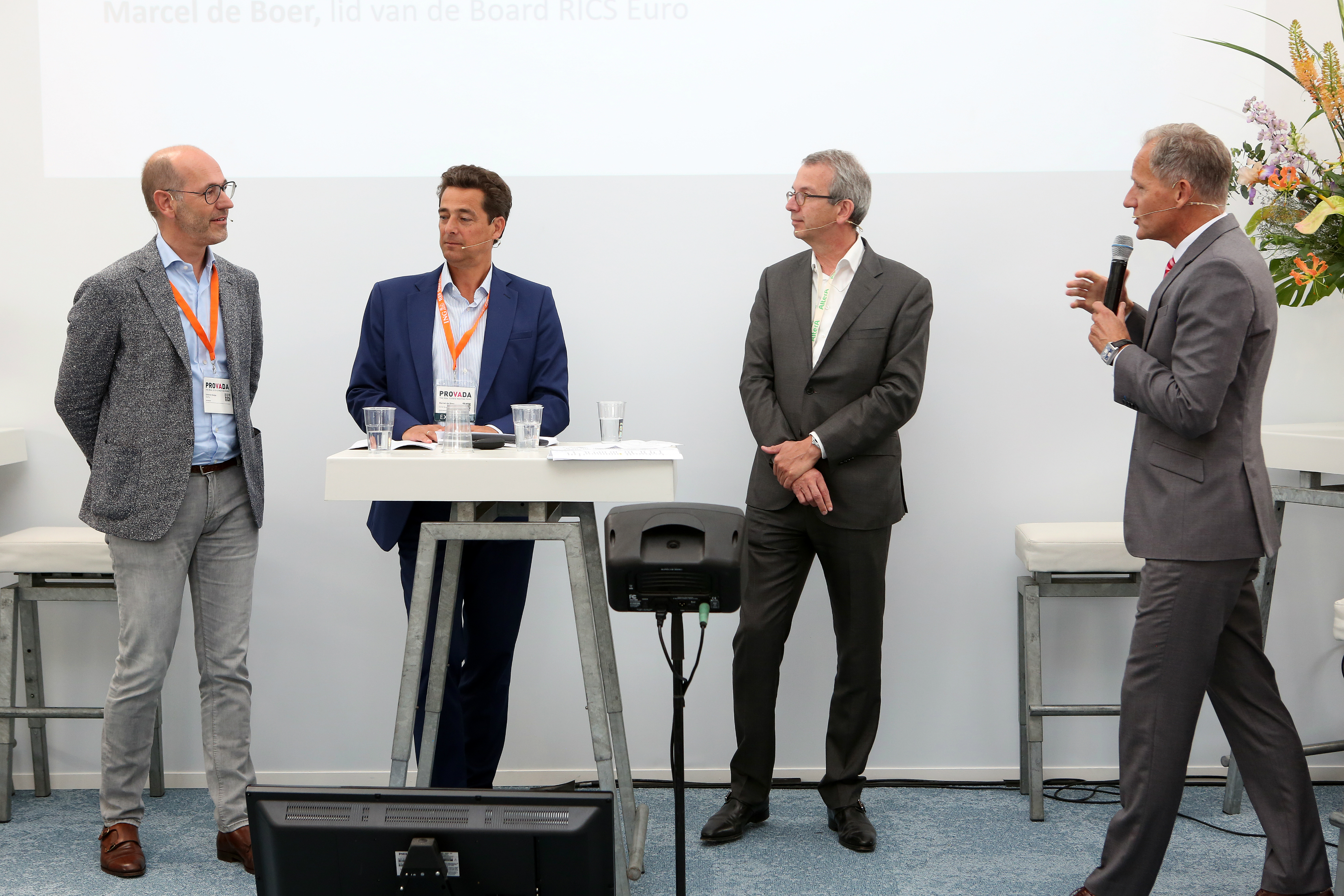 Lorenzo Dorigo, Marcel de Bpoer, Cyril van den Hoogen en Tom Berkhout