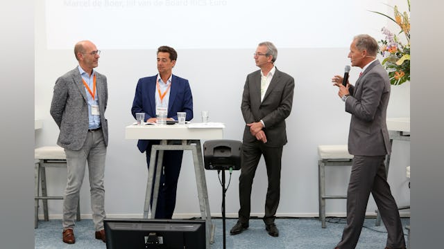 Lorenzo Dorigo, Marcel de Bpoer, Cyril van den Hoogen en Tom Berkhout