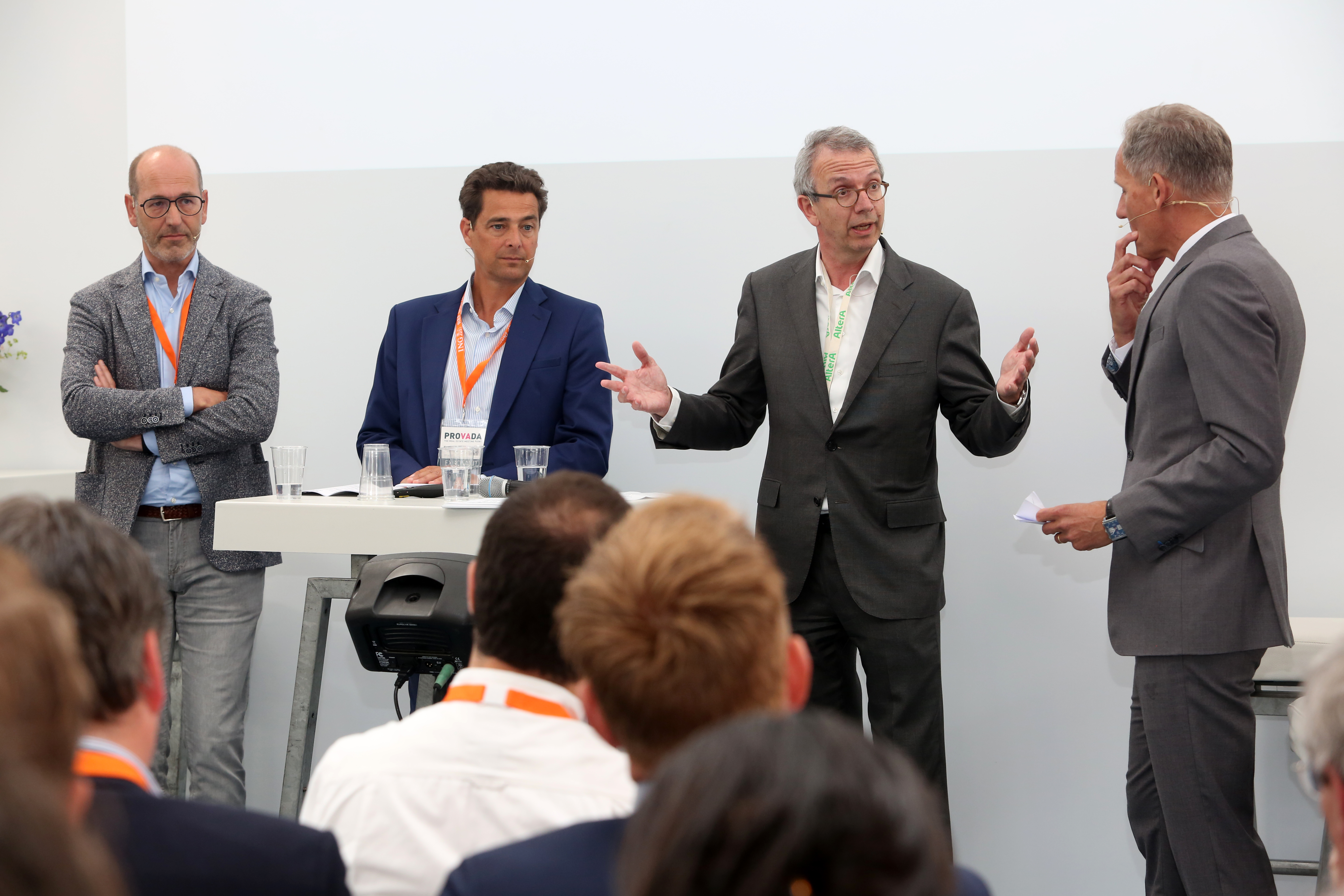 Lorenzo Dorigo, Marcel de Boer, Cyril van den Hoogen en Tom Berkhout