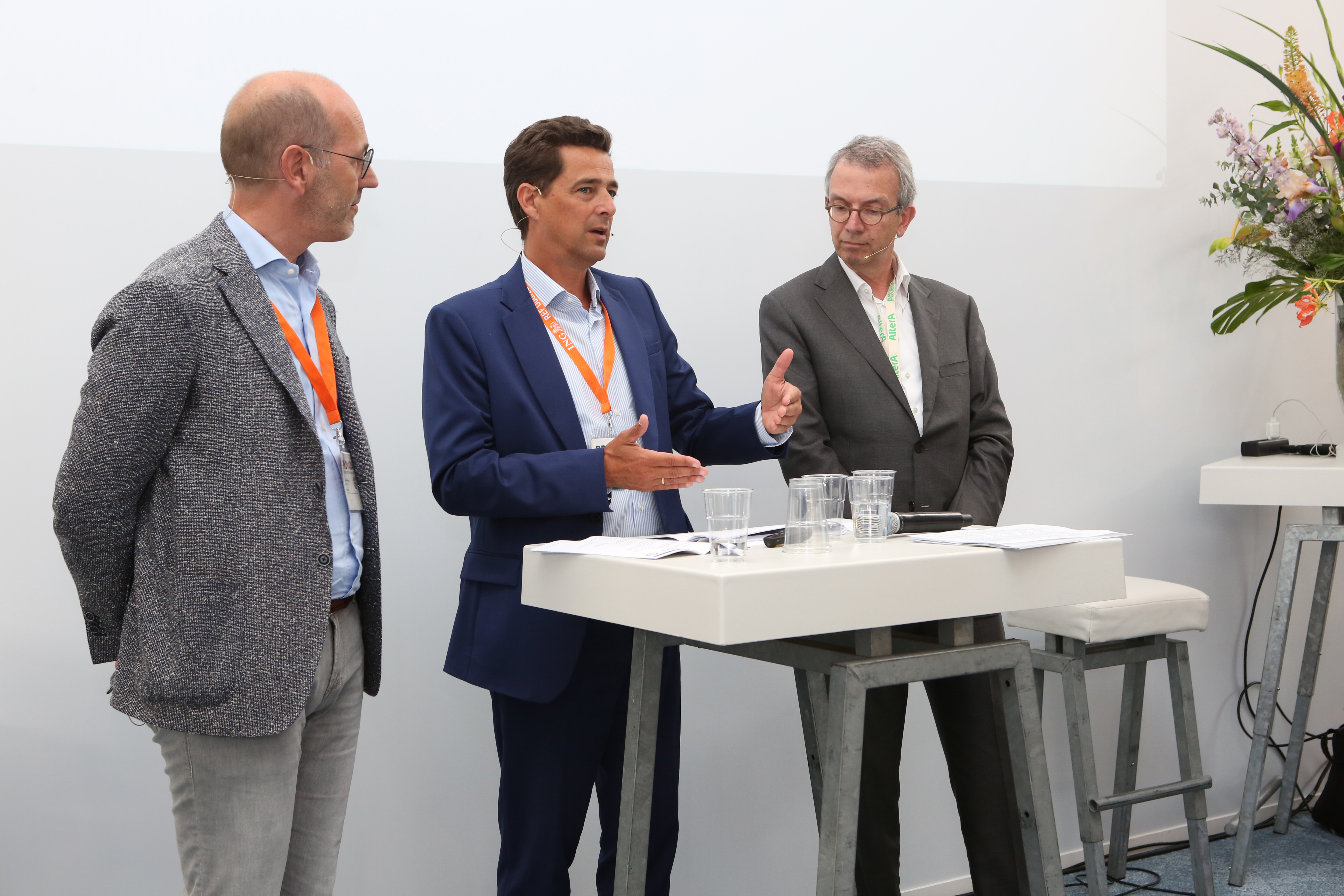 Lorenzo Dorigo, Marcel de Boer en Cyril van den Hoogen