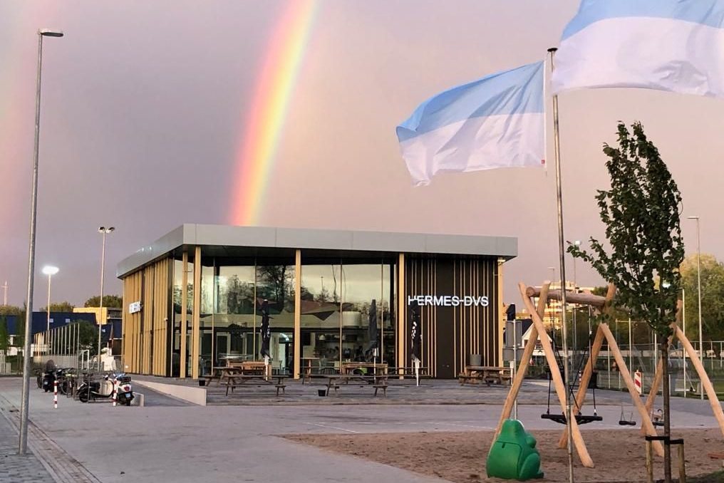 Accommodatie op het vernieuwde sportpark Harga