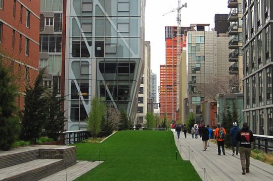 The High Line  in New York.