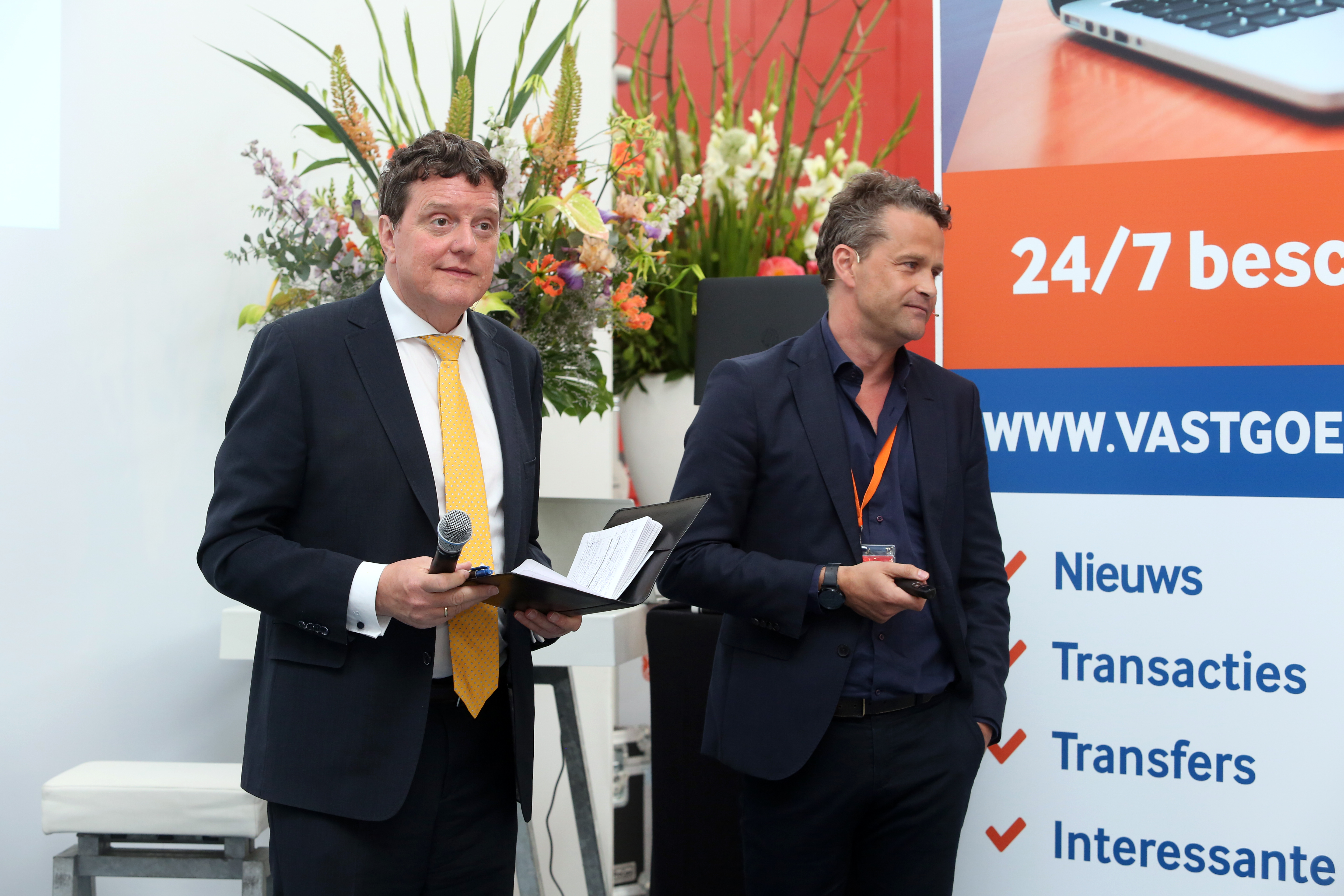 Johannes van Bentum en Michiel Hofman