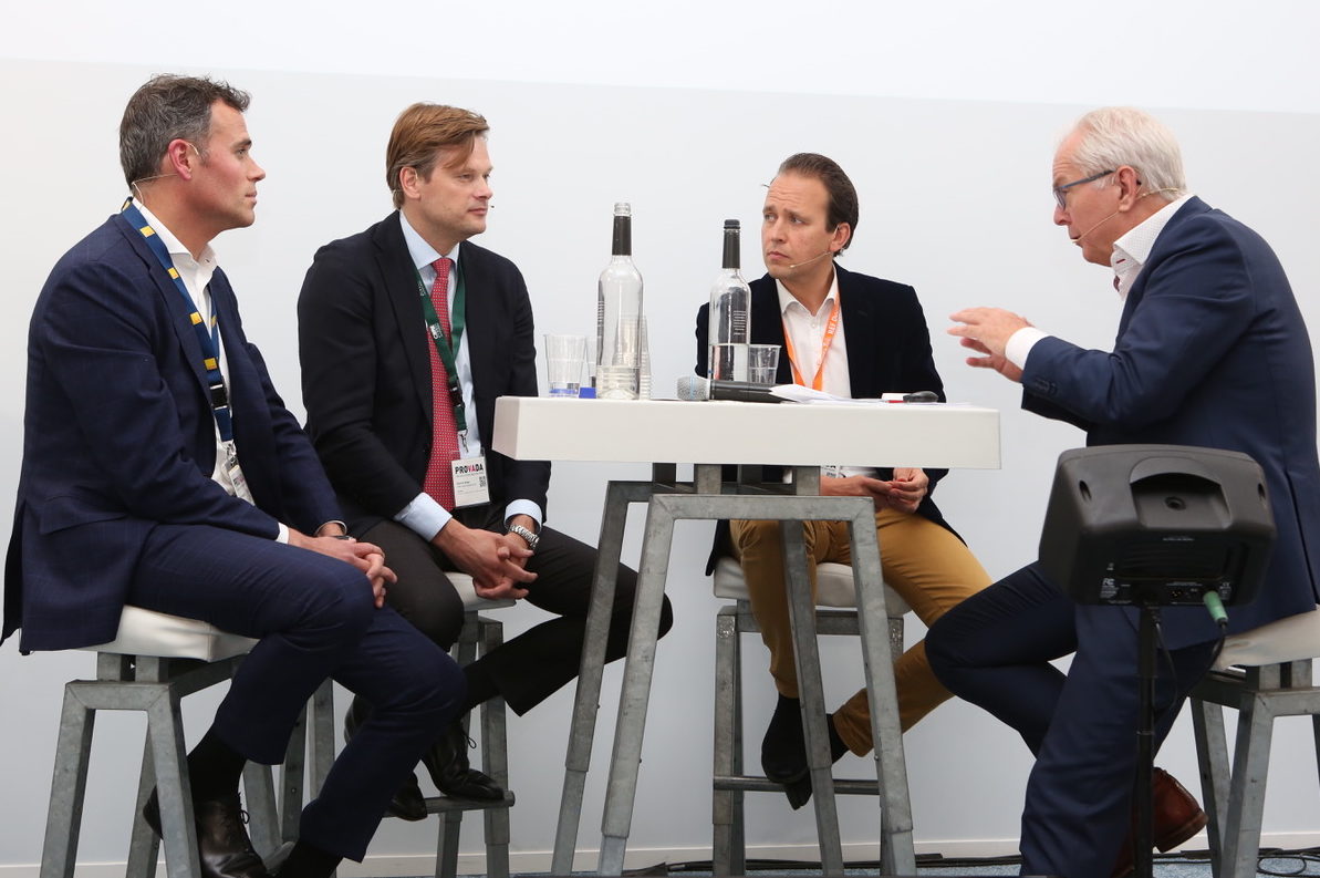 Niek Poppelaars, Maurice Stieger, Dirk Sosef, Erik Wiegerinck