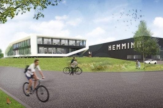 Nieuwbouw bedrijfspand Hemmink Groep Zwolle