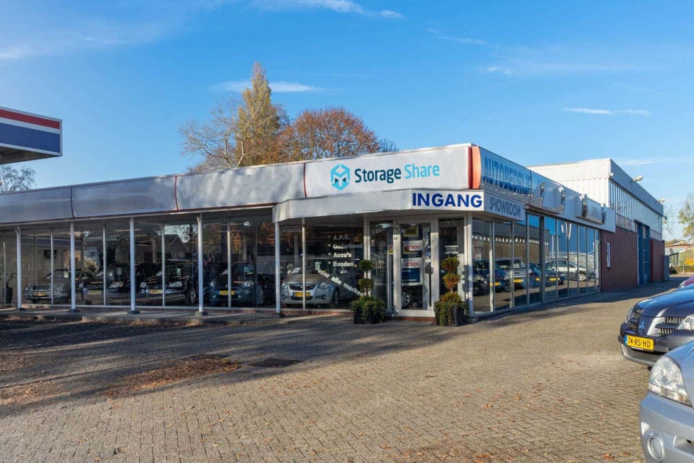 De nieuwe vestiging van Storage Share in Veendam.