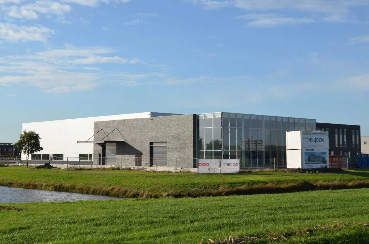 De bedrijfsruimte in Heteren