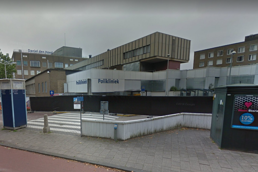De oude locatie van Daniel Den Hoed aan de Groene Hilledijk op Rotterdam-Zuid. 