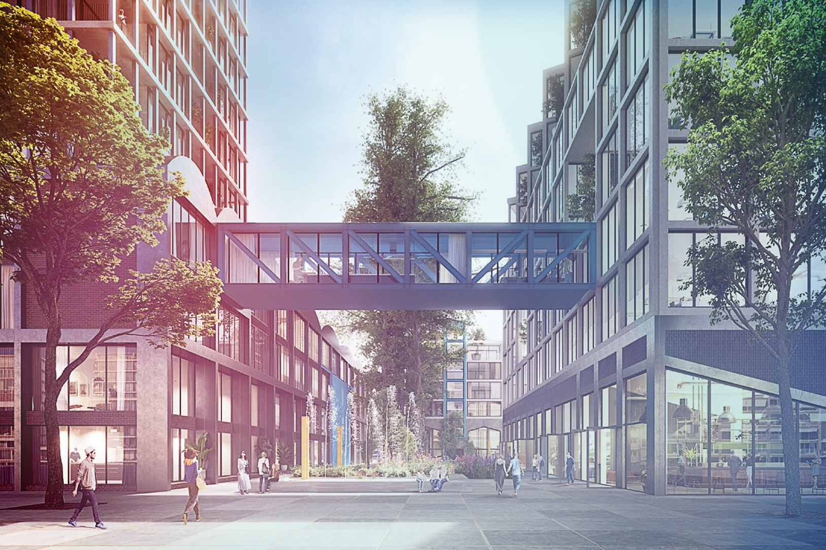 Een impressie van Factory Plot in Buiksloterham