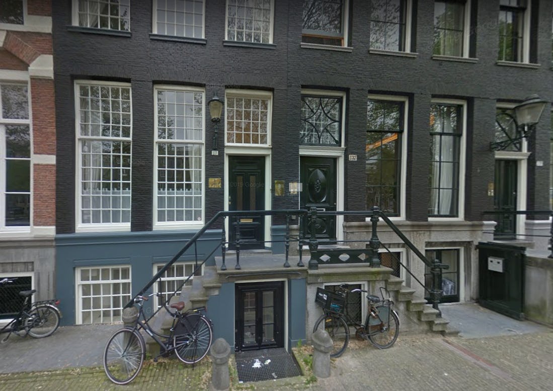 Keizersgracht 137 Amsterdam - beeld Google Street View