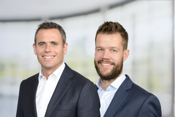 Niek Poppelaars en Erik Beekman