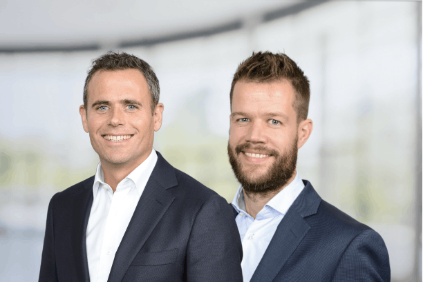 Niek Poppelaars en Erik Beekman