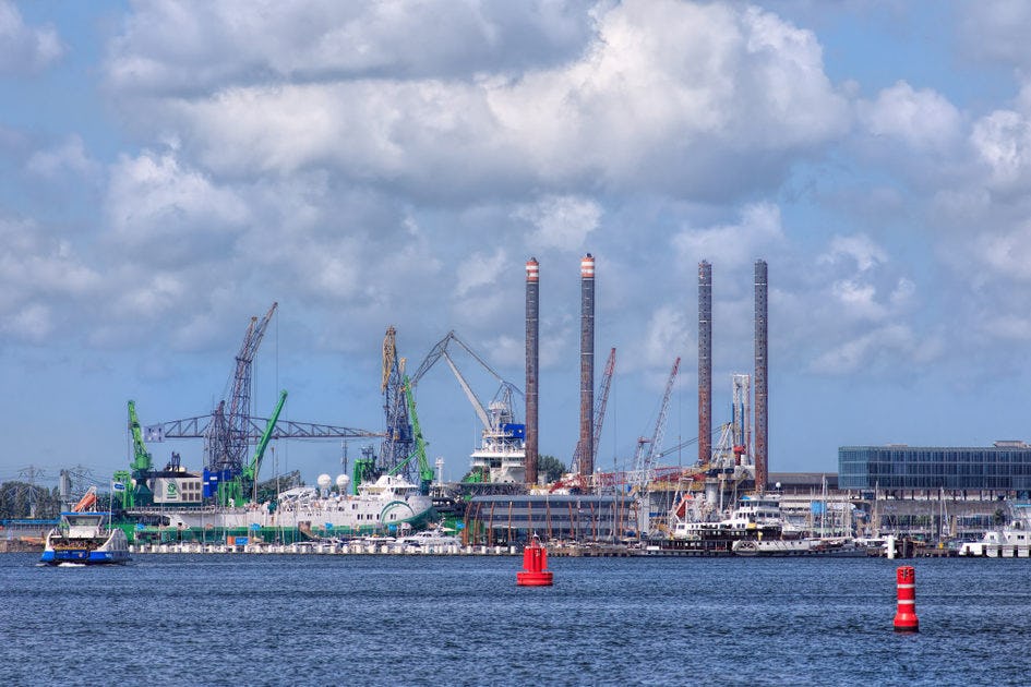 Overslag in Amsterdamse haven flink omlaag door coronacrisis