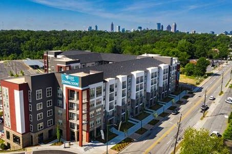 Het Westplan complex Accent Morningside in Atlanta (GA)