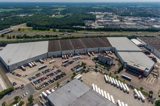 Distributiecentrum van Mileway in Eersel.
