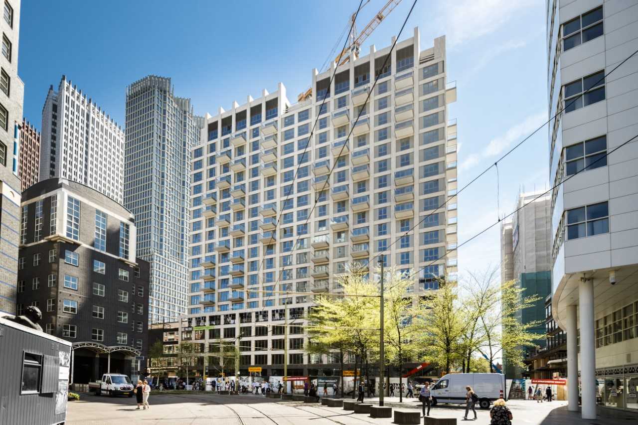 Het Wijnhavenkwartier in Den Haag, mede-eigendom van het Rabobank Pensioenfonds