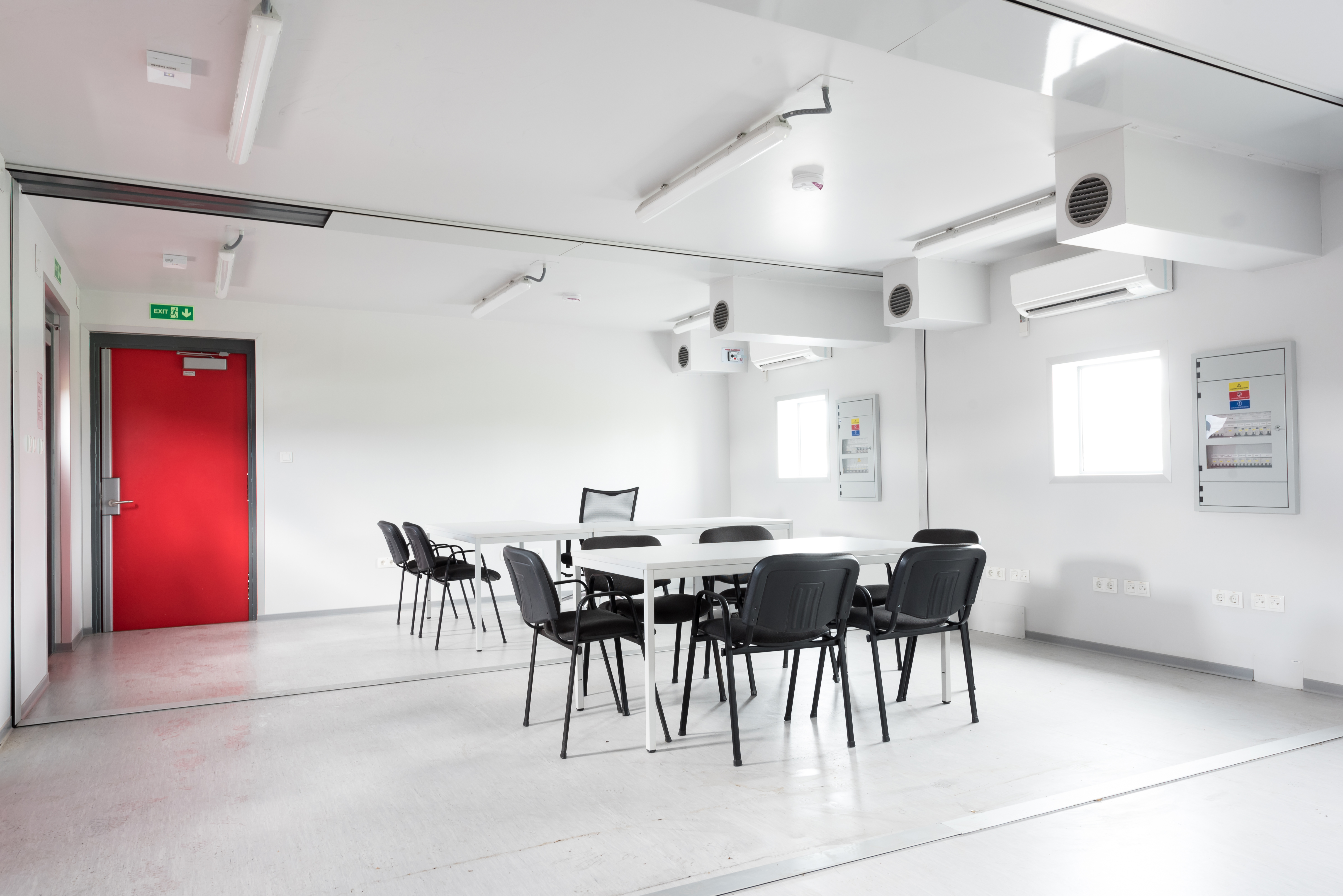 Interieur van een Blast Resistant Module van Jan Snel