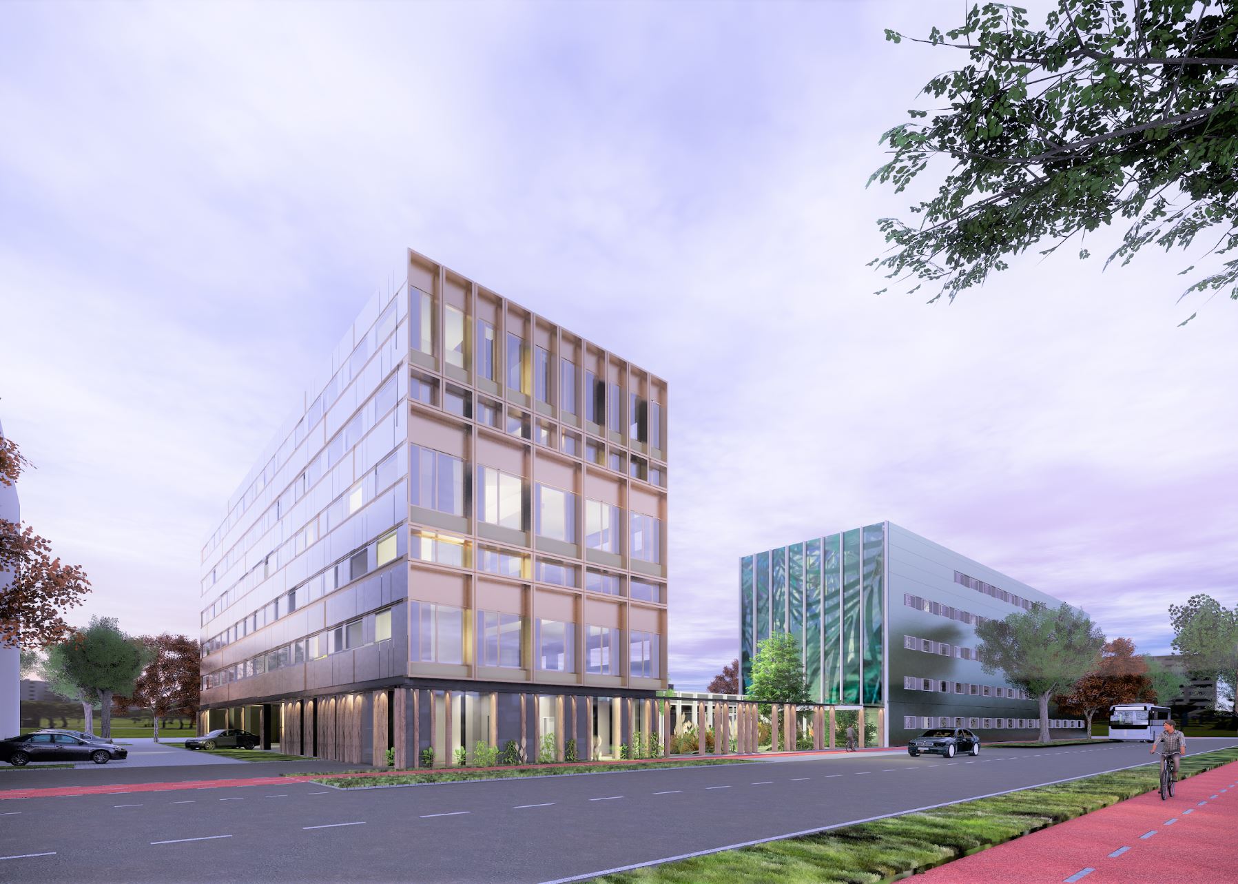 Het Ibis Styles hotel op Schiphol