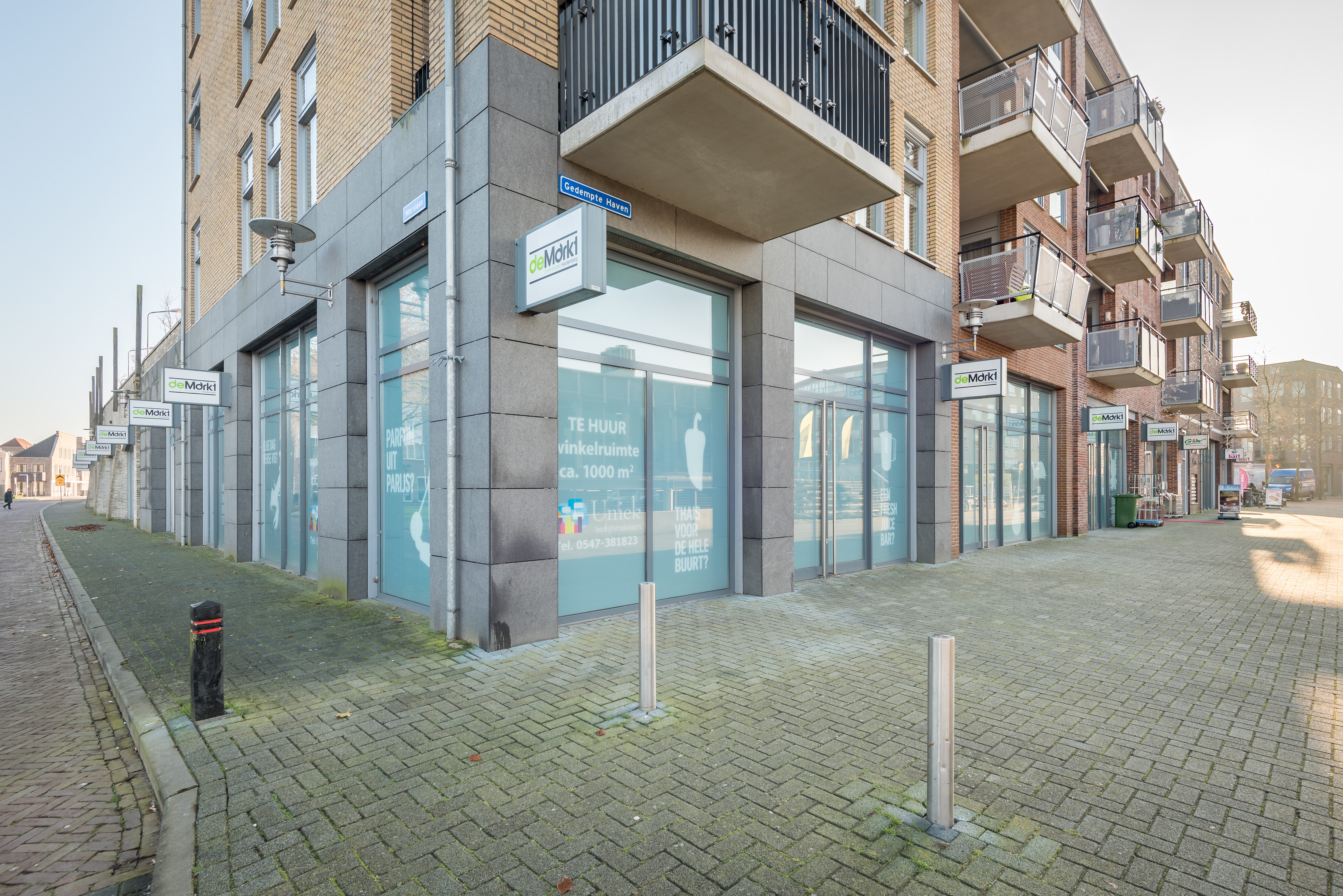 Een Action aan de Gedempte Gracht in Hardenberg