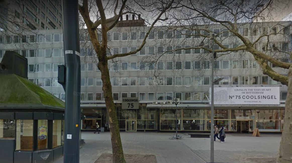 Coolsingel 75, beeld Google Streetview