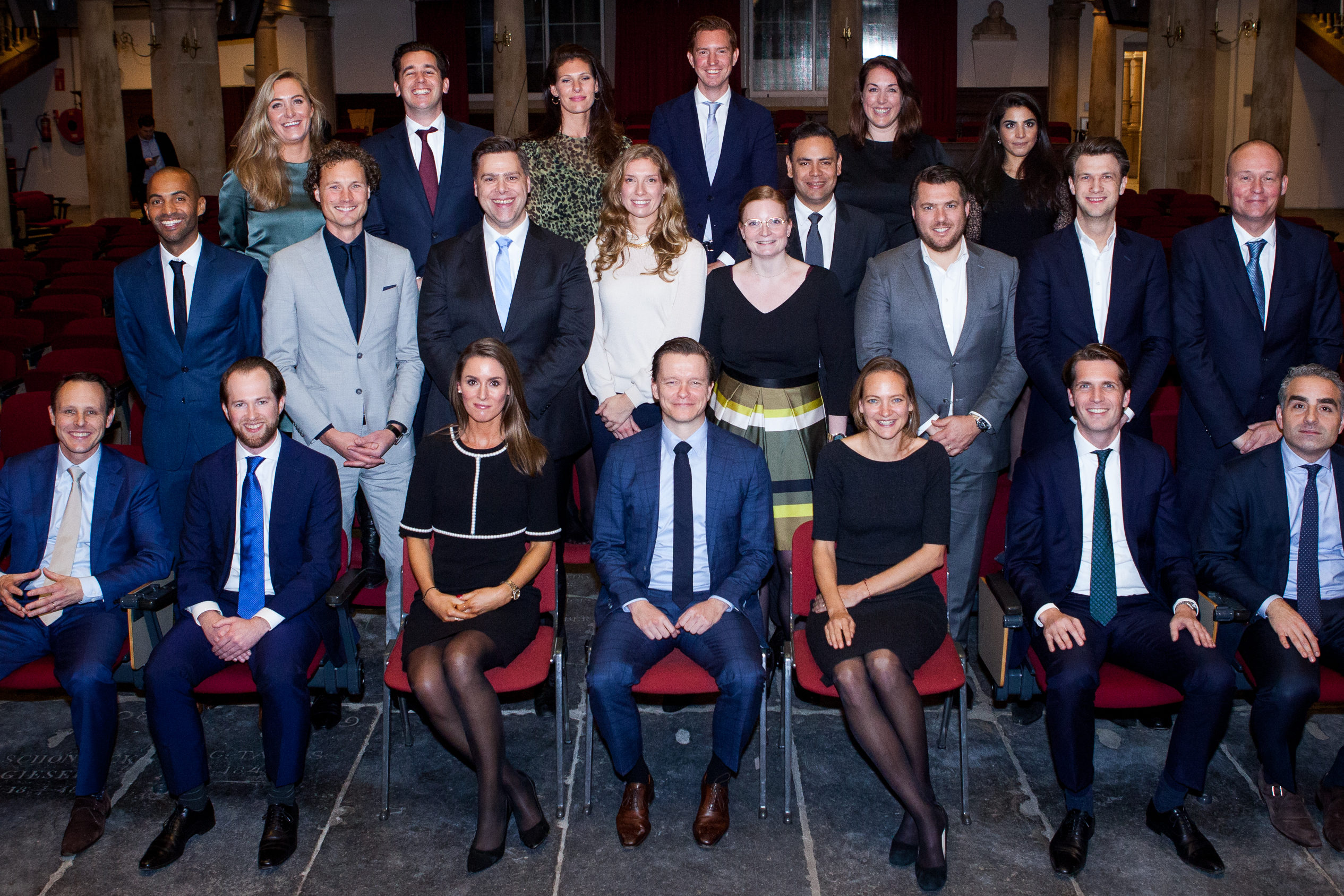 Niet op de foto: Ivo Groenhuizen (Altera Vastgoed). 