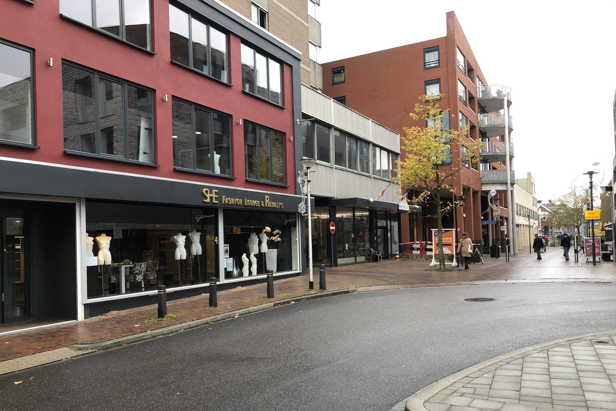 Het winkelpand aan de Niersprinkstraat 8 in Kerkrade